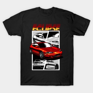 Mitsubishi Eclipse in Red mix max T-Shirt